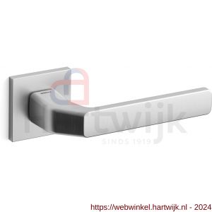 Mandelli1953 1601L fenix deurkruk gatdeel op rozet 50x50x6 mm linkswijzend mat chroom - H21009732 - afbeelding 1