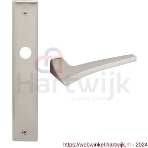Mandelli1953 1630 WC55/8 Astrid deurkruk op langschild 240x40 mm WC55/8 mat nikkel - H21015012 - afbeelding 1
