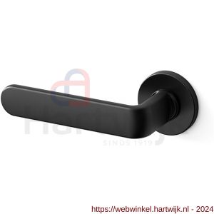 Mandelli1953 1801L PP33 deurkurk gatdeel linkswijzend op rozet 51x6 mm mat zwart - H21009878 - afbeelding 1