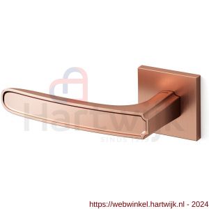 Mandelli1953 1871L Frame Q deurkruk gatdeel op rozet 50x50x6 mm linkswijzend rose goud - H21015129 - afbeelding 1