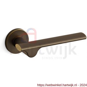 Mandelli1953 3191 Ara deurkruk op rozet 51x6 mm mat brons - H21009167 - afbeelding 1