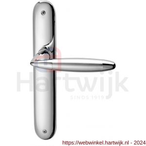 Mandelli1953 460 BB72 Totem deurkruk op langschild BB72 chrome-mat chroom - H21017926 - afbeelding 1