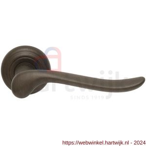 Mandelli1953 691 Rondo deurkruk op rozet 51x12 mm antiek brons - H21013646 - afbeelding 1