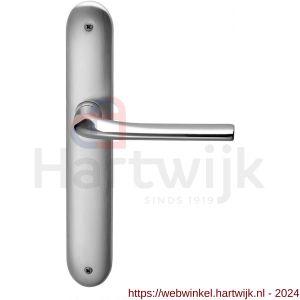 Mandelli1953 720 WC57/5 Filo deurkruk op langschild 238x40 mm WC57/5 mat chroom-chrome - H21014305 - afbeelding 1