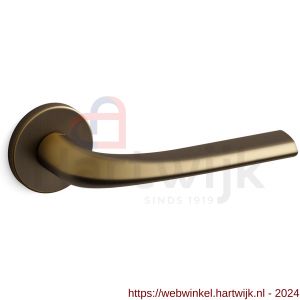Mandelli1953 721 Filo deurkruk op rozet 51x6 mm mat brons - H21009187 - afbeelding 1