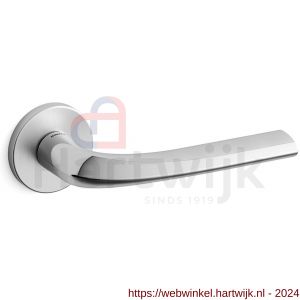 Mandelli1953 721R Filo deurkruk gatdeel op rozet 51x6 mm rechtswijzend mat chroom-chrome - H21009932 - afbeelding 1