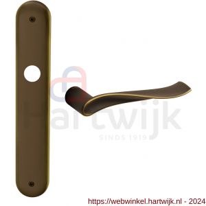 Mandelli1953 730 BB56 Spin deurkruk op langschild BB56 mat brons - H21018209 - afbeelding 1