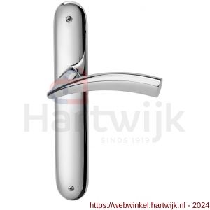 Mandelli1953 770 BB72 Nadir deurkruk op langschild 238x40 mm BB72 chroom - H21014262 - afbeelding 1