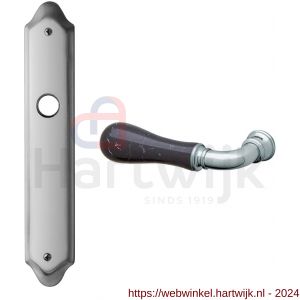 Mandelli1953 8010L BB56 Naxos deurkruk gatdeel linkswijzend op langschild BB56 chroom - H21019730 - afbeelding 1