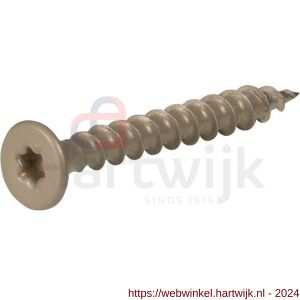 GPF Bouwbeslag AG0701.A4 Torx schroef 4,5x40 mm voor paumelle Champagne blend - H21012172 - afbeelding 1