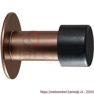 GPF Bouwbeslag Anastasius 0733.A2 deurstopper rond 60x22/50 mm Bronze blend - H21010686 - afbeelding 1