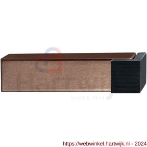 GPF Bouwbeslag Anastasius 0738.A2 deurstopper vierkant 85x20 mm Bronze blend - H21010694 - afbeelding 1