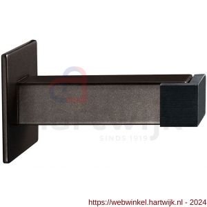 GPF Bouwbeslag Anastasius 0739.A1 deurstopper vierkant 85x20/50 mm Dark blend - H21010697 - afbeelding 1