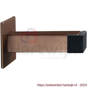 GPF Bouwbeslag Anastasius 0739.A2 deurstopper vierkant 85x20/50 mm Bronze blend - H21010698 - afbeelding 1