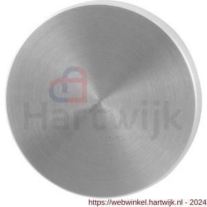 GPF Bouwbeslag RVS 0900.05 blinde ronde rozet 50x6 mm RVS mat geborsteld - H21003501 - afbeelding 1