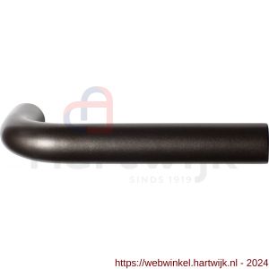 GPF Bouwbeslag Anastasius 1000.A1 Aka L-model 19 mm deurkruk Dark blend - H21010585 - afbeelding 1