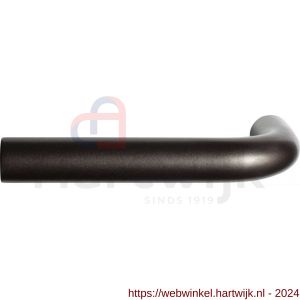 GPF Bouwbeslag Anastasius 1000.A1 L/R Aka L-model 19 mm deurkruk gatdeel links-rechtswijzend Dark blend - H21010521 - afbeelding 1