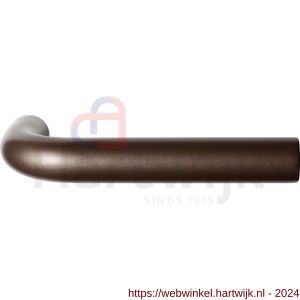 GPF Bouwbeslag Anastasius 1000.A2 Aka L-model 19 mm deurkruk Bronze blend - H21010587 - afbeelding 1