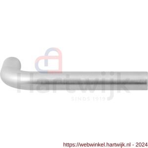 GPF Bouwbeslag RVS 1001 Aka L-model 16 mm deurkruk RVS mat geborsteld - H21002456 - afbeelding 1