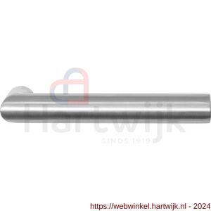 GPF Bouwbeslag RVS 1015KL/R Toi raamkruk gatdeel L-haaks model 19 mm links-rechtswijzend korte nek RVS mat geborsteld - H21010529 - afbeelding 1