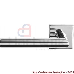 GPF Bouwbeslag RVS 1015.49-02L Toi L-haaks model 19 mm deurkruk gatdeel linkswijzend RVS gepolijst - H21013813 - afbeelding 1