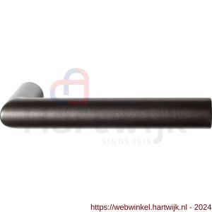 GPF Bouwbeslag Anastasius 1015.A1 Toi L-haaks model 19 mm deurkruk Dark blend - H21010593 - afbeelding 1