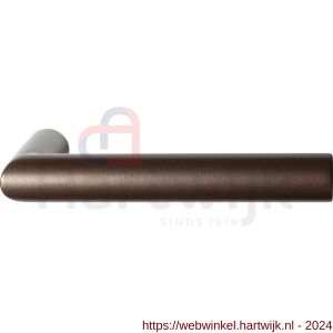 GPF Bouwbeslag Anastasius 1015.A2 Toi L-haaks model 19 mm deurkruk Bronze blend - H21010595 - afbeelding 1