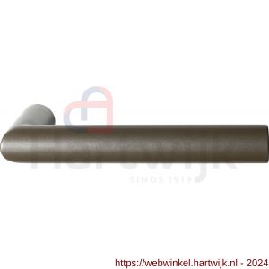 GPF Bouwbeslag Anastasius 1015.A3 Toi L-haaks model 19 mm deurkruk Mocca blend - H21010597 - afbeelding 1