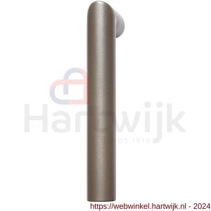 GPF Bouwbeslag Anastasius 1015KL/R Toi raamkruk gatdeel L-haaks model 19 mm links-rechtswijzend korte nek Mocca blend - H21012231 - afbeelding 1