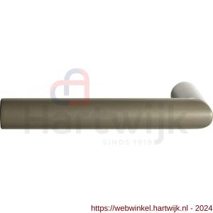 GPF Bouwbeslag Anastasius 1015.A4 L/R Toi L-haaks model 19 mm deurkruk gatdeel links-rechtswijzend Champagne blend - H21010528 - afbeelding 1