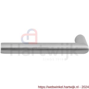 GPF Bouwbeslag RVS 1016L/R Toi L-haaks model 16 mm deurkruk gatdeel links-rechtswijzend RVS mat geborsteld - H21002603 - afbeelding 1