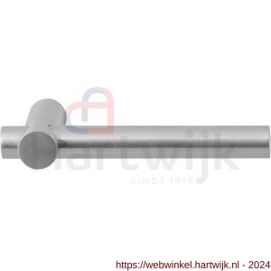 GPF Bouwbeslag RVS 1025 Roto deurkruk RVS mat geborsteld - H21002471 - afbeelding 1