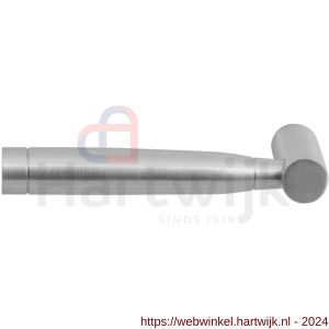 GPF Bouwbeslag RVS 1030L/R Puna deurkruk gatdeel links-rechtswijzend RVS mat geborsteld - H21002474 - afbeelding 1