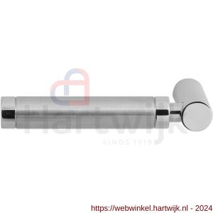 GPF Bouwbeslag RVS 1045L/R Rere Duo deurkruk gatdeel links-rechtswijzend RVS gepolijst-RVS mat geborsteld - H21002613 - afbeelding 1