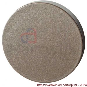 GPF Bouwbeslag Anastasius 1105.A3.0900 blinde ronde rozet 50x6 mm Mocca blend - H21011261 - afbeelding 1