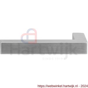 GPF Bouwbeslag RVS 1302.09L/R Zaki+ deurkruk gatdeel links-rechtswijzend RVS mat geborsteld - H21006411 - afbeelding 1