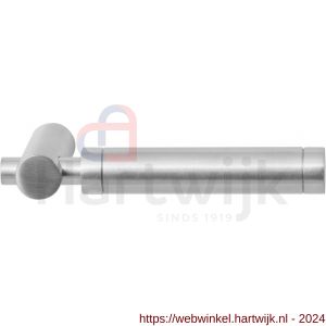 GPF Bouwbeslag RVS 2077L/R Moko deurkruk gatdeel links-rechtswijzend RVS mat geborsteld - H21002647 - afbeelding 1