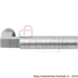 GPF Bouwbeslag RVS 2082 Kuri Satin deurkruk RVS mat geborsteld - H21005753 - afbeelding 1