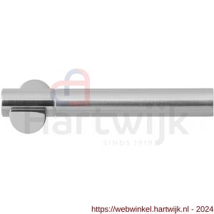 GPF Bouwbeslag RVS 2085 Toka Duo deurkruk RVS gepolijst-RVS mat geborsteld - H21002654 - afbeelding 1