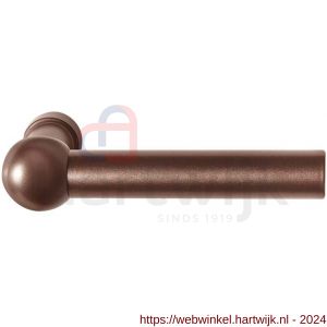 GPF Bouwbeslag Anastasius 3040.A2 Hipi deurkruk 50x8 mm Bronze blend - H21012244 - afbeelding 1