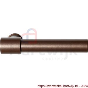 GPF Bouwbeslag Anastasius 3041.A2 Hipi Deux deurkruk 103 mm Bronze blend - H21010627 - afbeelding 1