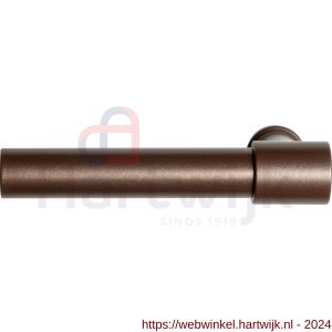 GPF Bouwbeslag Anastasius 3041.A2 L/R Hipi Deux deurkruk gatdeel 103 mm links-rechtswijzend Bronze blend - H21010550 - afbeelding 1
