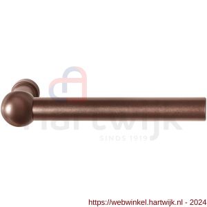 GPF Bouwbeslag Anastasius 3050.A2 Hipi deurkruk Bronze blend - H21012248 - afbeelding 1