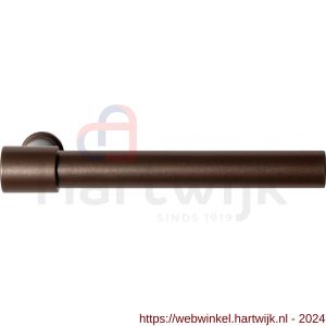 GPF Bouwbeslag Anastasius 3051.A2 Hipi Deux deurkruk 139 mm Bronze blend - H21010651 - afbeelding 1