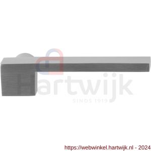 GPF Bouwbeslag RVS 3110R Rapa deurkruk gatdeel rechtswijzend RVS mat geborsteld - H21002693 - afbeelding 1