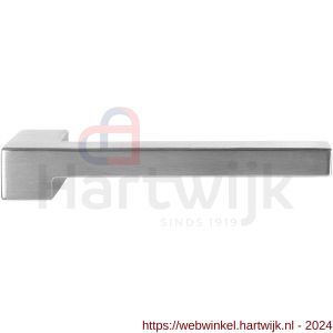GPF Bouwbeslag RVS 3160 Raa deurkruk RVS mat geborsteld - H21007766 - afbeelding 1