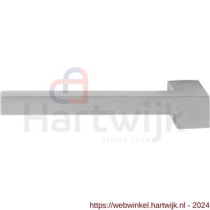 GPF Bouwbeslag RVS 3160L Raa deurkruk gatdeel linkswijzend RVS mat geborsteld - H21007746 - afbeelding 1