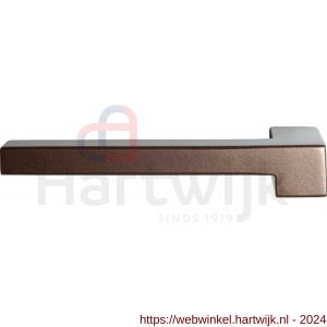 GPF Bouwbeslag Anastasius 3160.A2 L Raa deurkruk gatdeel linkswijzend Bronze blend - H21010579 - afbeelding 1