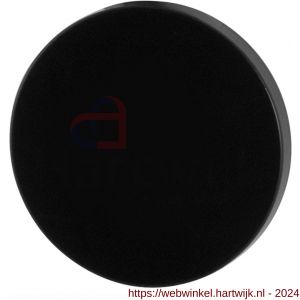 GPF Bouwbeslag Entree 6900VZ blinde rozet rond 53x6 mm zwart egaal - H21011266 - afbeelding 1