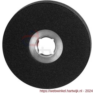 GPF Bouwbeslag ZwartWit 8100.00 rozet vierkant 50x8 mm zwart - H21003679 - afbeelding 1